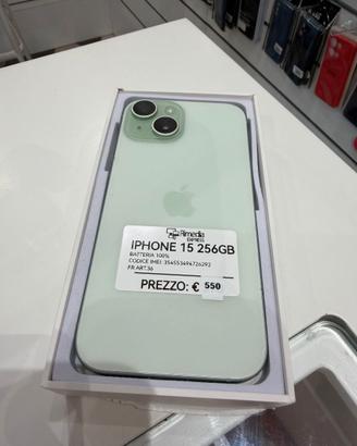 IPHONE 15 256GB