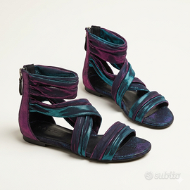 CASADEI sandali piatti multicolore n. 39