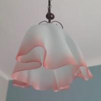 Lampadario fazzoletto vetro di Murano