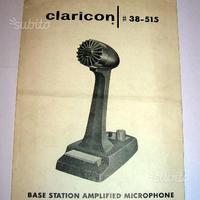 Claricon 38-515 microfono - istruzioni