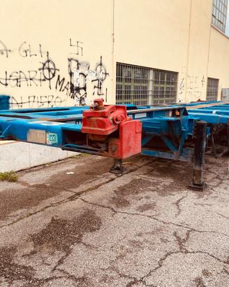 Rimorchio porta container