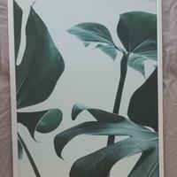 Quadro Desenio con poster Monstera