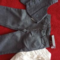 completo Guess pantaloni panciotto e camicia 