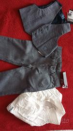 completo Guess pantaloni panciotto e camicia 