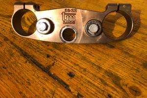 Piastra suoeriore in ergal tm