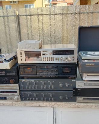 blocco Hi-Fi vintage anni 80