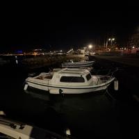 Barca con motore funzionante