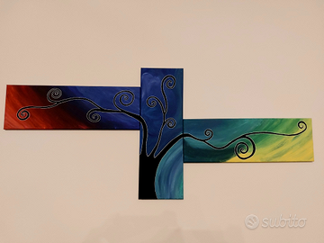 Quadro albero astratto moderno