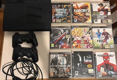 PlayStation 3 + 2 Controller + 9 Giochi