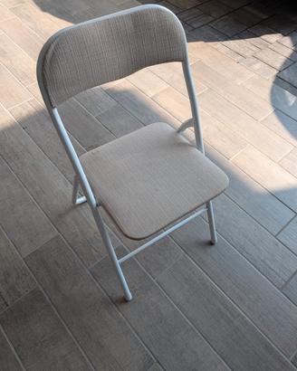 Sedie richiudibili morbide 