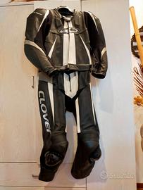 Tuta da moto sportiva divisibile