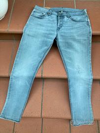 Jeans dondup grigio chiaro skinny