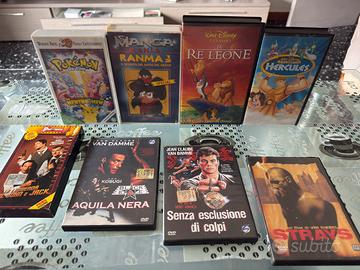 Lotto VHS e DVD