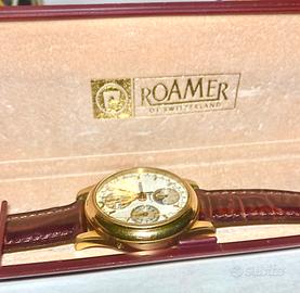 Orologio Svizzero Cronografo Fasi Lunari scatola