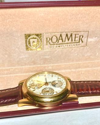 Orologio Svizzero Cronografo Fasi Lunari scatola