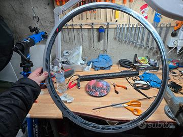 Cerchio post Fulcrum zero + ricambi 