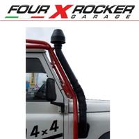 SNORKEL TUBOLARE METALLICO LAND ROVER DEFENDER