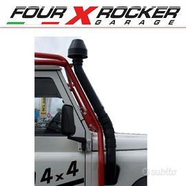 SNORKEL TUBOLARE METALLICO LAND ROVER DEFENDER