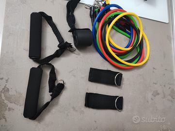 Elastici per palestra in casa