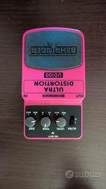 Pedale ultra distortion Behringer