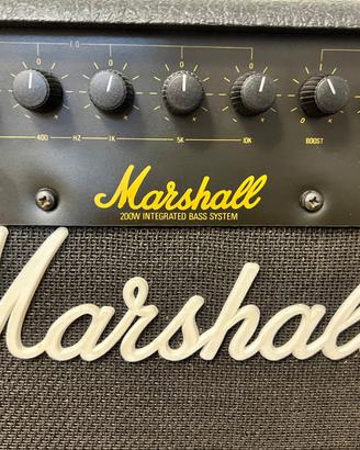 Combo Basso + Ampli – Yamaha TRB-4 + Marshall 200W