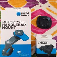 Kit quadlock moto con vibration dampener