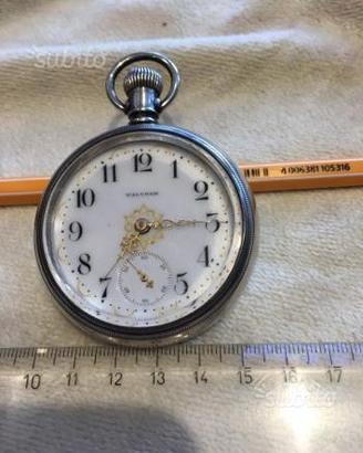 Orologio da tasca fine '800 waltham usa americano