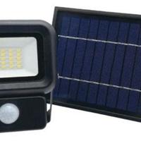 Faro a LED da 10W con pannello solare - NUOVO
