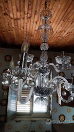 lampadario vetro soffiato 