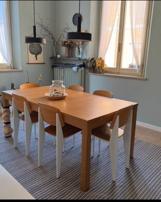 Tavolo bjursta Ikea Rovere allungabile 180x90