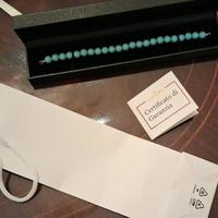Bracciale turchesi e oro 750