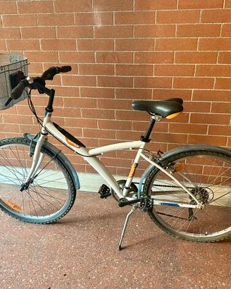 Bici + cestino in metallo + campanello
