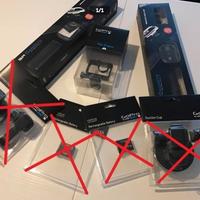 Accessori GOPRO originali MAI utilizzati