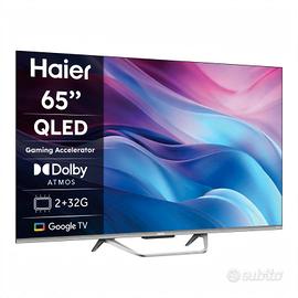 TV HAIER 65" 4K QLED WIFI Smart NEW
55 come NUOVA