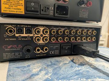 Cyrus Preamplificatore e Finale LEGGI BENE