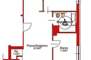 Trilocale completamente ristrutturato a Bolzano-As