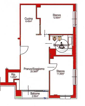 Trilocale completamente ristrutturato a Bolzano-As