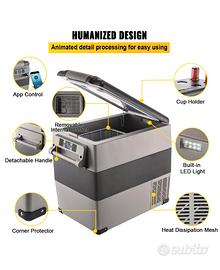 FRIGO A COMPRESSORE PORTATILE 55lt VEVOR