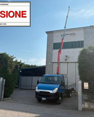 Iveco Daily Cassone Fisso + Gru HC 38 NUOVA