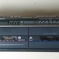 Sony CFS-W401 SoundrideR AM/FM, doppia cassetta