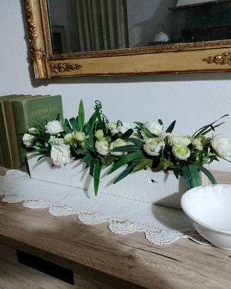 Set libri vintage verde oro decorativi – 5 volumi