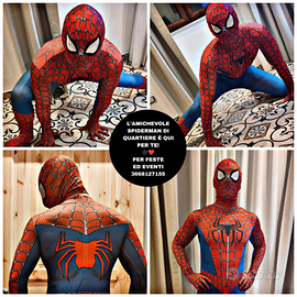 Personaggio Spider-Man per feste di compleanno