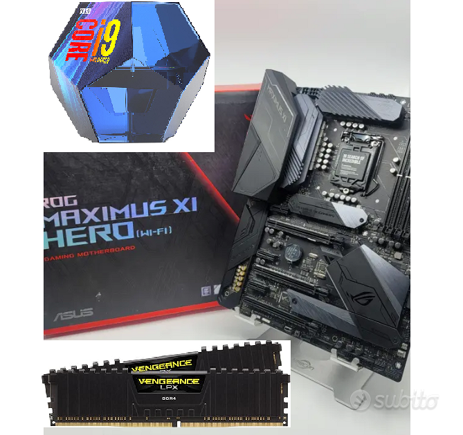 I9 9900k + Asus Maximus XI Hero + 32Gb DDR4 - Informatica In 