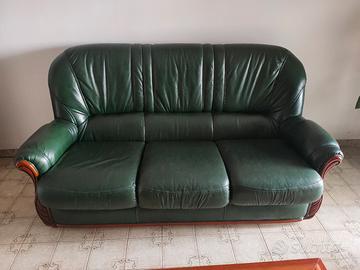 Divano e poltrone in vera pelle