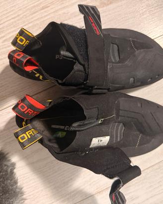 Scarpe arrampicata LA SPORTIVA SKWAMA n.41 ottime