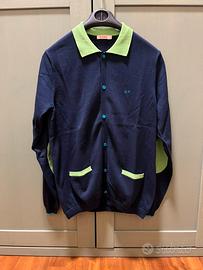 Cardigan blu da uomo