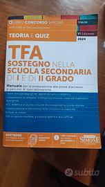 Manuale TFA Sostegno edizioni Simone