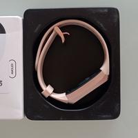 Smartwatch silicone rosa