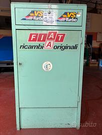 Mobile industriale vintage in metallo ex officina