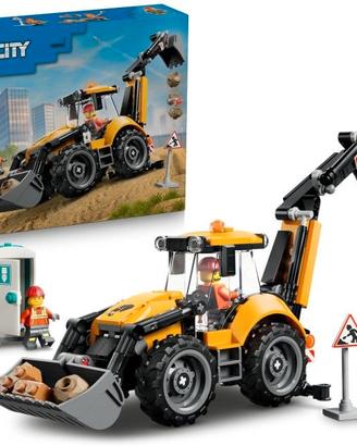 LEGO City Scavatrice da Cantiere Gialla - Veicolo 